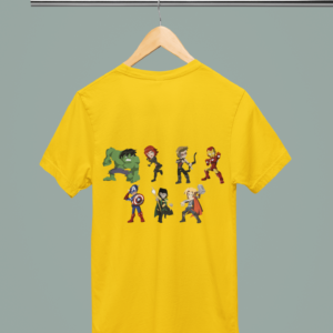 Avengers Yellow Regular T-shirt
