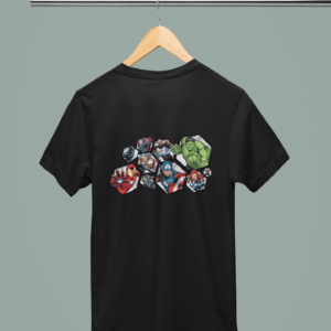 Avengers Black Regular T-shirt