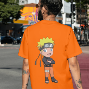 Naruto Orange Oversized T-shirt