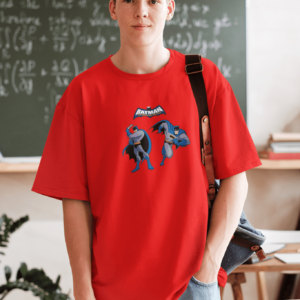 Batman Red Oversized T-shirt
