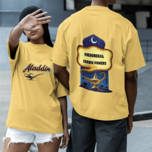 Aladdin Beige Oversized T-shirt