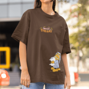 Garfield Brown Oversized T-shirt