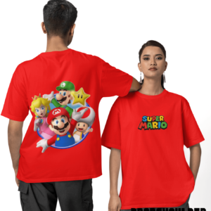 Super Mario Red Oversized T-shirt