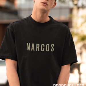 Narcos Black Oversized T-shirt