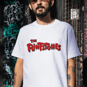 The Flintstones White Oversized T-shirt
