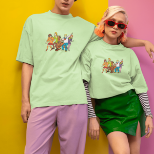 Scooby-Doo Sage Green Oversized  T-shirt