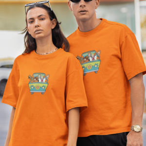 Scooby-Doo Orange Oversized T-shirt