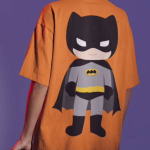 Batman Orange Oversized T-shirt