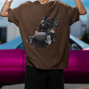 Batman Brown Oversized T-shirt