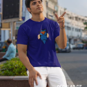 Superman Royal Blue Regular T-shirt