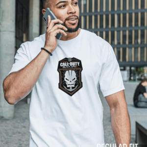 Call Of Duty White Regular T-shirt