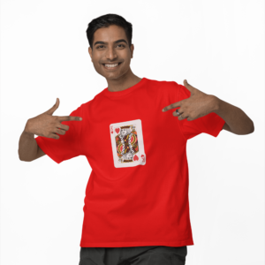 King- Playing Cards Oversized T-shirt